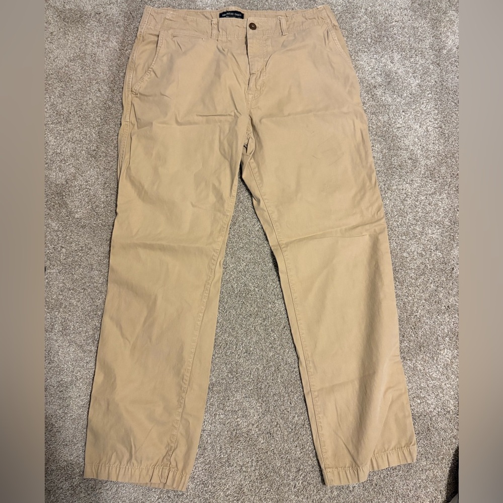 American Eagle Outfitters Men's Khaki Chinos